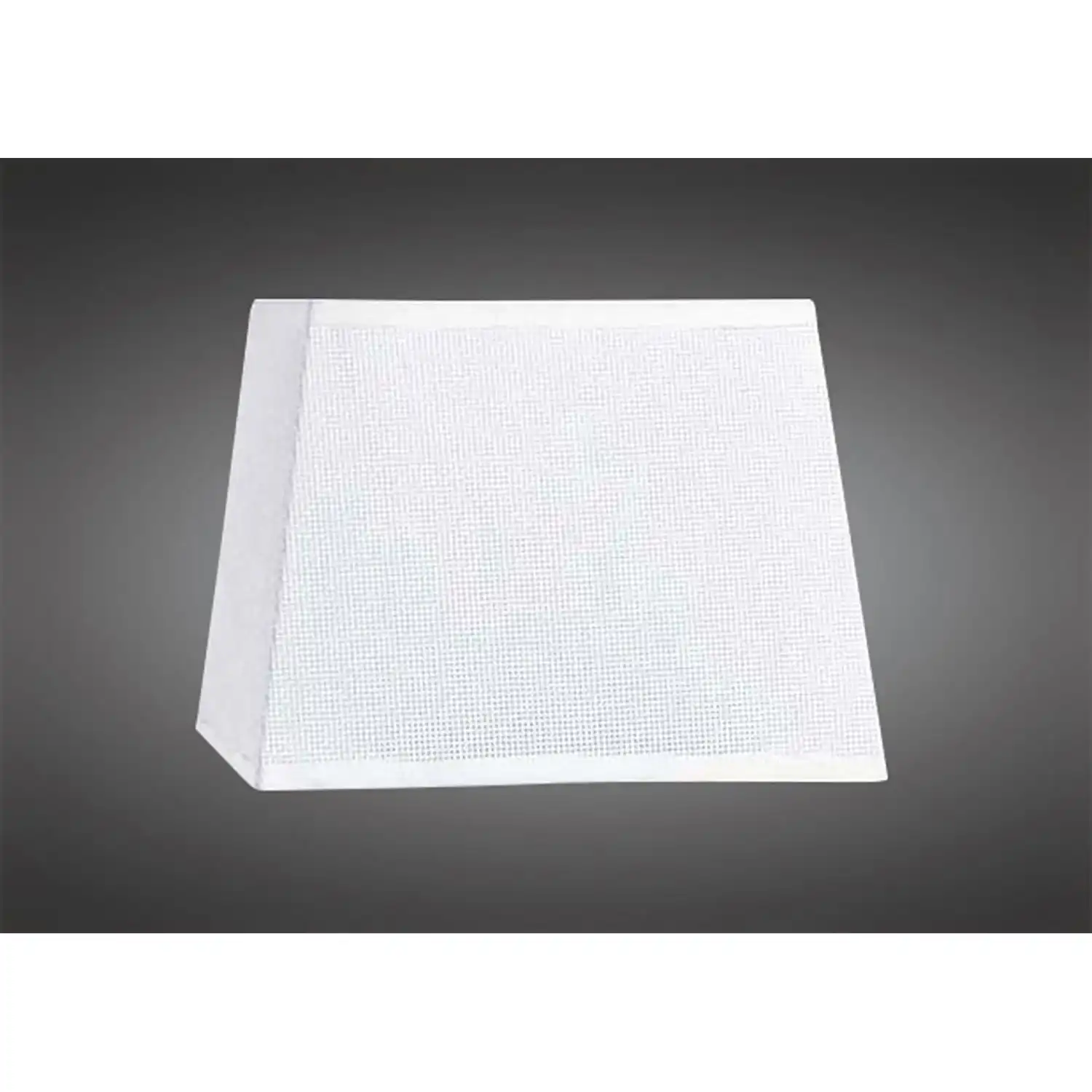 Habana White Square Shade 355 355x250mm, Suitable for Floor Lamps
