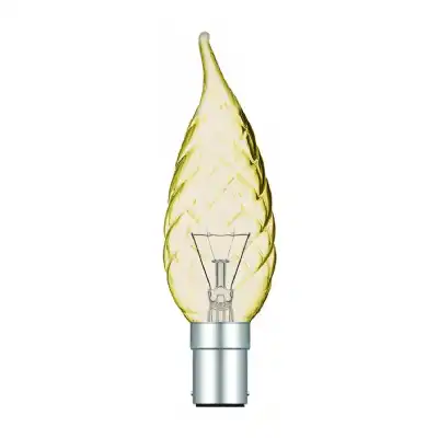 Candle Tip Twisted Gold B15 60W (100 10)