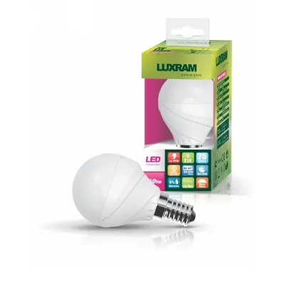 Curvodo LED Ball E14 4.5W Warm White 2700K 400lm (1 1)
