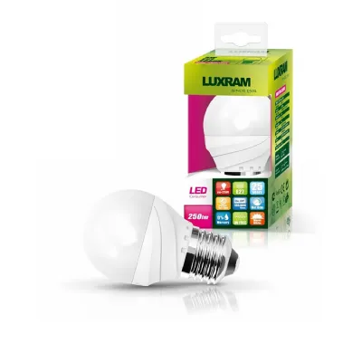 Curvodo LED Ball E27 4.5W Natural White 4000K 430lm (1 1)