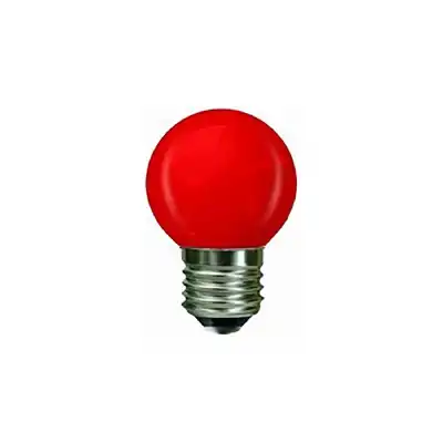 Decorative Multi LED Ball E27 0.3W Red (10 10)