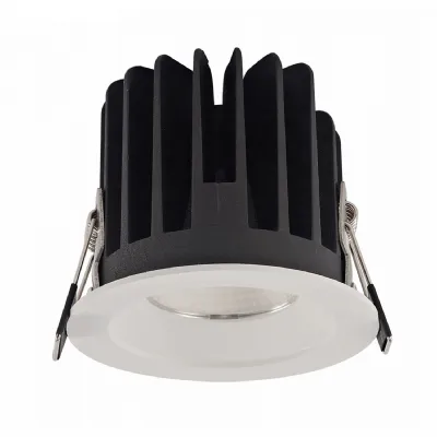 Bebe 15, 15W, 350mA, White LED Recessed Downlight, Cut Out 70mm, 1200lm, 24° Deg, 2700K, IP44, DRIVER NOT INC., 5yrs Warranty