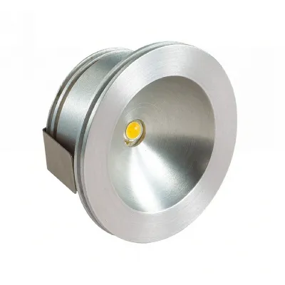 Brevis, 3W, 700mA, Brushed Aluminium Recessed Downlight, Cut Out 35mm, 151lm, 43° Deg, 3000K, IP20, DRIVER NOT INC., 5yrs Warranty