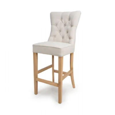 Eaton Bar Chair Linen (Sold in 1's)