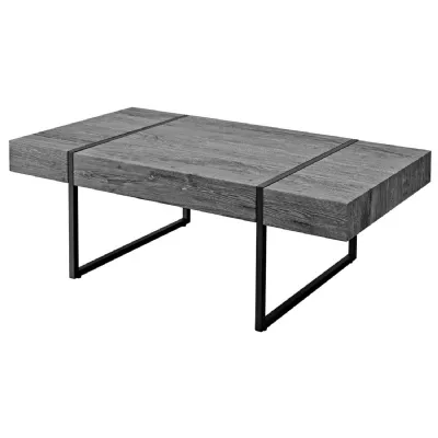 Grey Wood Effect Coffee Table