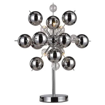 Chrome Ball Table Lamp