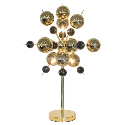 Gold Bauble Table Lamp