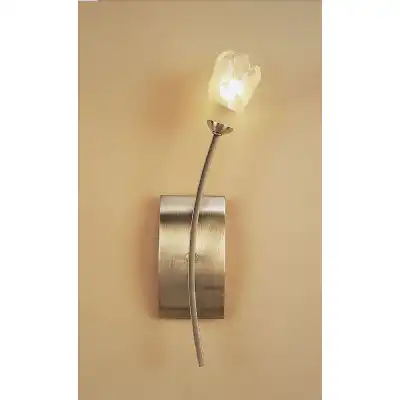 Pietra Wall Lamp Switched 1 Light G9, Antique Brass