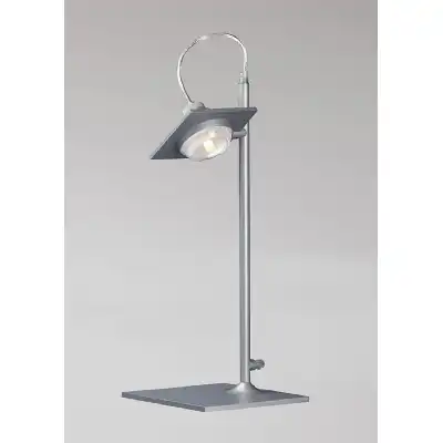(0040 008) Ull Table Lamp 1 Light G9 Silver Grey