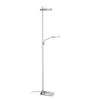 Phuket Floor Lamp 2 Light 21W Down 7W Up LED 3000K, 3000lm, Touch Dimmer, Polished Chrome, 3yrs Warranty ITEM IS COLLECTION ONLY