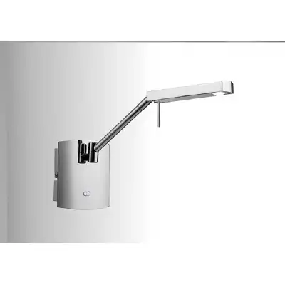 Phuket Wall Lamp 1 Light 7W LED 3000K, 600lm, Touch Dimmer, Polished Chrome, 3yrs Warranty