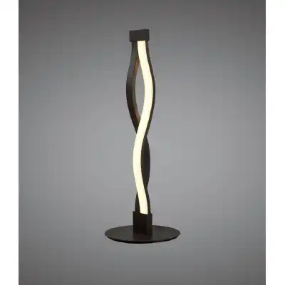 Sahara Brown Oxide Table Lamp 6W 2800K, 420lm, Brown Oxide White Acrylic, 3yrs Warranty