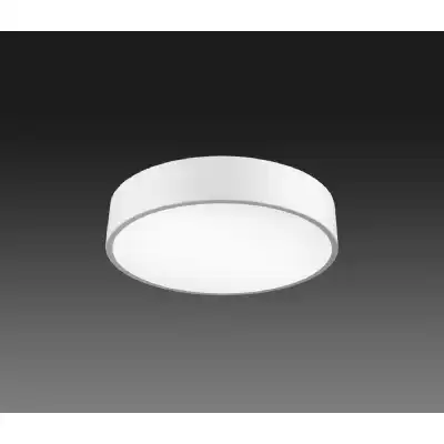 Cumbuco Flush 60cm Round, 3000lm, 50W LED 4000K White Acrylic, 3yrs Warranty