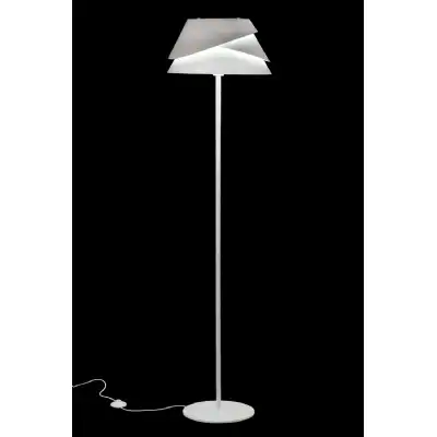 Alboran Floor Lamp 1x40W (No Inc), Alumimium Iron