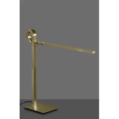 Cinto Table Lamp, 6W LED, 3000K, 480lm, Antique Brass, 3 Years Warranty
