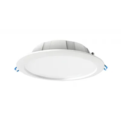 Graciosa Round LED Dimmable Downlight, 15W, 4000K, 1400lm, White,DiaØ18038mm Cut Out 150mm, IP44, Driver Included, 3yrs Warranty