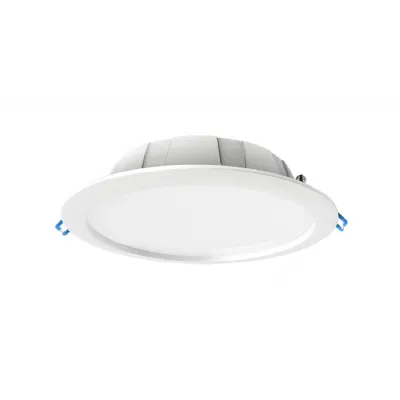 Graciosa 14.6cm Round LED Downlight, 10.8W, 4000K, 850lm, White, Cut Out 120mm, IP44, Driver Included, 3yrs Warranty