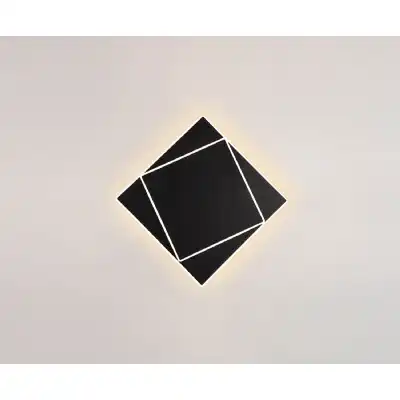 Dakla Wall Lamp, 30W LED, 3000K, 1810lm, IP20, Black, 3yrs Warranty