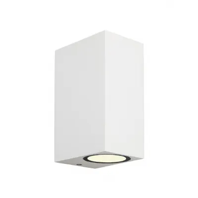 Kandanchu Square Wall Lamp, 2 x GU10, IP54, Sand White, 2yrs Warranty
