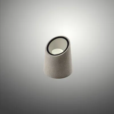 Taos Ground Light, 1 x GU10 (Max 12W), IP65, Dark Grey Cement, 3yrs Warranty