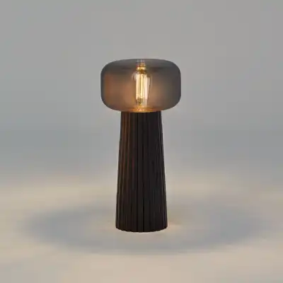 Faro Table Lamp 1 Light E27 Black