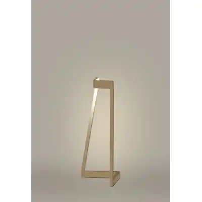 Minimal Table Lamp, 5W LED, 3000K, 375lm, Gold, 3yrs Warranty