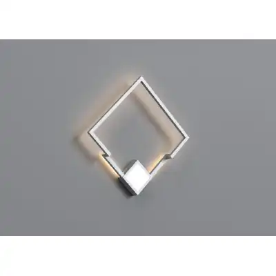 Boutique Square Wall Lamp, Dimmable, 25W LED, 3000K, 1370lm, White, 3yrs Warranty