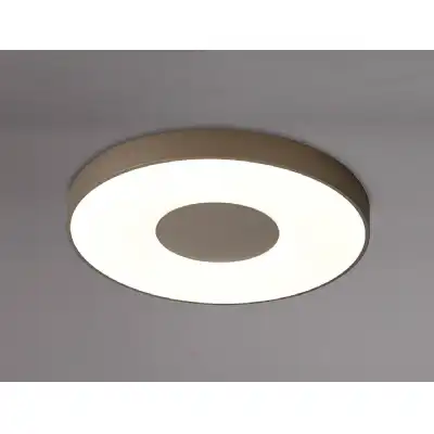 Coin Round Ceiling 100W LED With Remote Control 2700K 5000K, 6000lm, Sand Brown, 3yrs Warranty