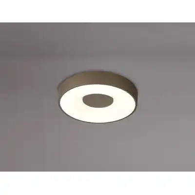 Coin Round Ceiling 56W LED With Remote Control 2700K 5000K, 2500lm, Sand Brown, 3yrs Warranty