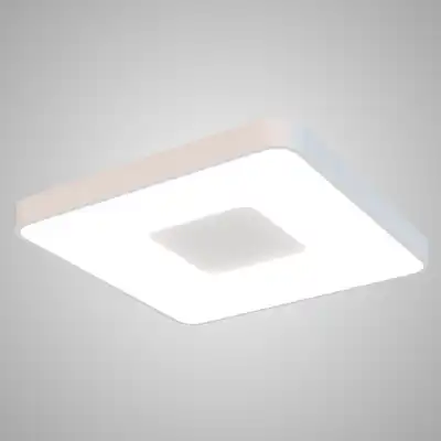 Coin Square Ceiling 100W LED With Remote Control 2700K 5000K, 6000lm, White, 3yrs Warranty