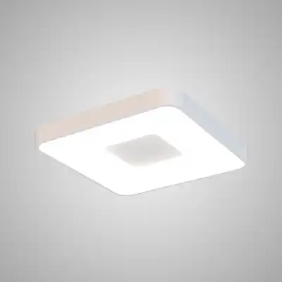 Coin Square Ceiling 80W LED With Remote Control 2700K 5000K, 3900lm, White, 3yrs Warranty
