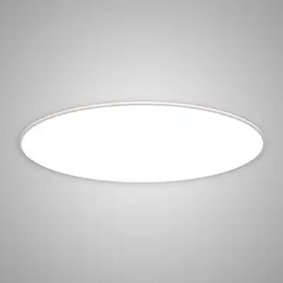 Slim Ceiling 46cm Round, 50W LED, 5000K, 4300lm, White, 3yrs Warranty