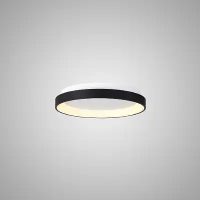 Niseko Ring Ceiling 78cm 58W LED, 3000K, 4700lm, Black, 3yrs Warranty