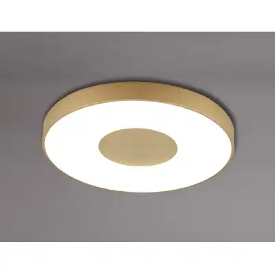 Coin Round Ceiling 100W LED With Remote Control 2700K 5000K, 6000lm, Gold, 3yrs Warranty