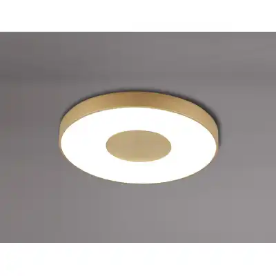 Coin Round Ceiling 80W LED With Remote Control 2700K 5000K, 3900lm, Gold, 3yrs Warranty