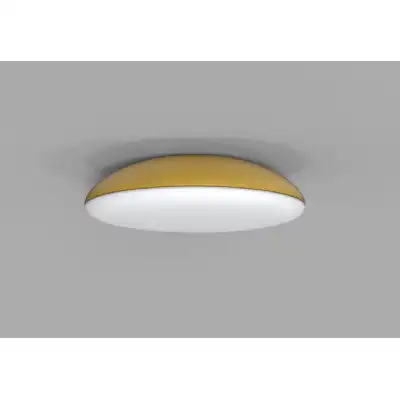 Kazz Ceiling 50cm Round, 6 x E27 (Max 20W LED), Gold