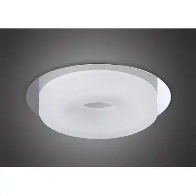 Marcel Recessed Down Light 6W LED Round 3000K IP44, 550lm, Polished Chrome Frosted Acrylic, Cut Out: 70mm, Driver Included, 3yrs Warranty