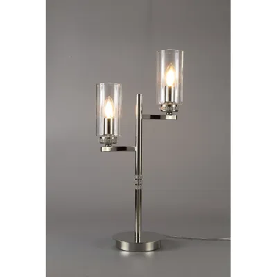 Buckingham Floor Lamp, 3 x E14, Polished Nickel