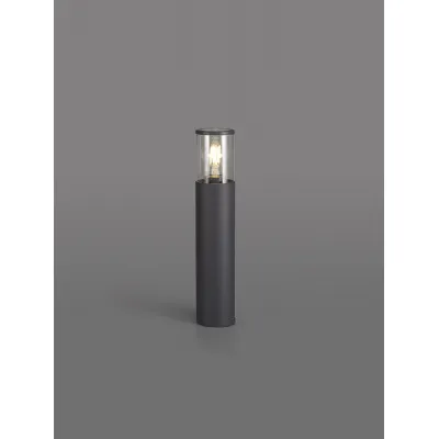 Ruislip 45cm Post Lamp 1 x E27, IP54, Anthracite Clear, 2yrs Warranty