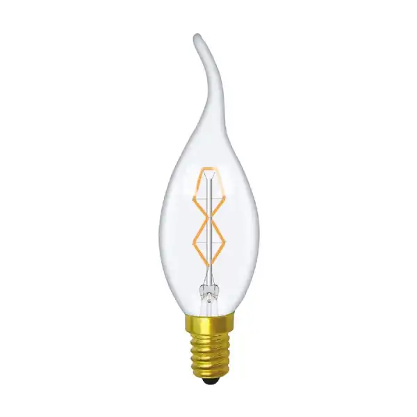 Rustica Candle Tips S E14 Clear 25W (100 10)