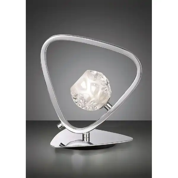 Lux Table Lamp 1 Light G9, Polished Chrome
