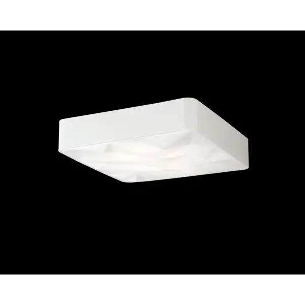 Rombos Flush 50cm Square 40W LED 3000K 6500K Tuneable, 3100lm, Remote Control White, 3yrs Warranty