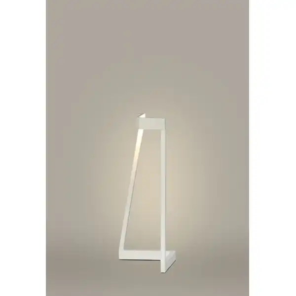 Minimal Table Lamp, 5W LED, 3000K, 375lm, White, 3yrs Warranty
