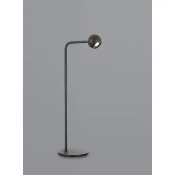 Eyes 55.5cm Table Lamp, 6W LED, 3000K, 390lm, Sand Black, 3yrs Warranty