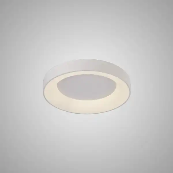 Niseko Ring Ceiling 45cm 30W LED, 3000K, 2250lm, White, 3yrs Warranty