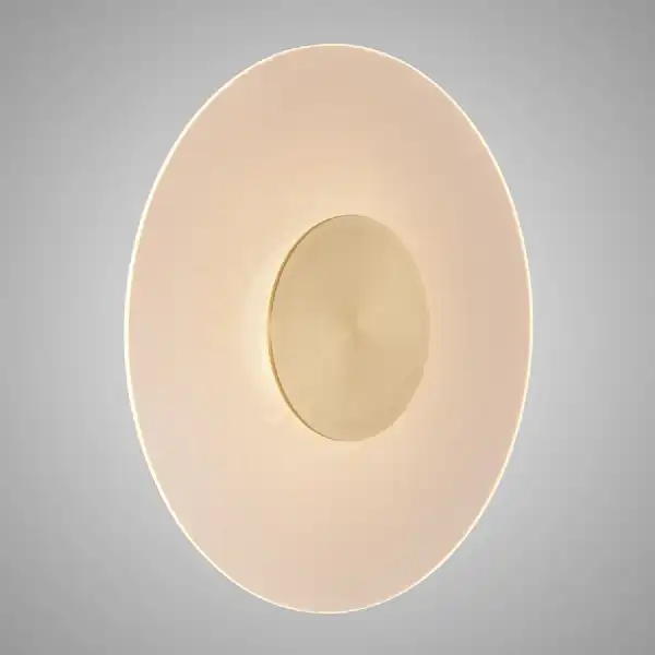 Venus Wall Lamp, 18W LED, 3000K, 1440lm, Gold, 3yrs Warranty