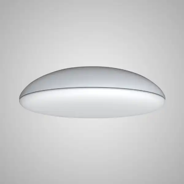 Kazz Ceiling 50cm Round, 6 x E27 (Max 20W LED), White