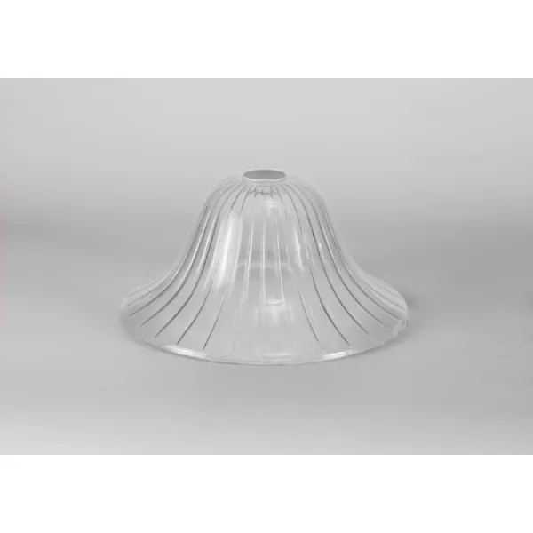 Sandy Bell 30cm Clear Glass (D), Lampshade