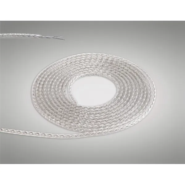 Knightsbridge 25m Clear Twisted 2 Core 0.75mm Cable VDE Approved