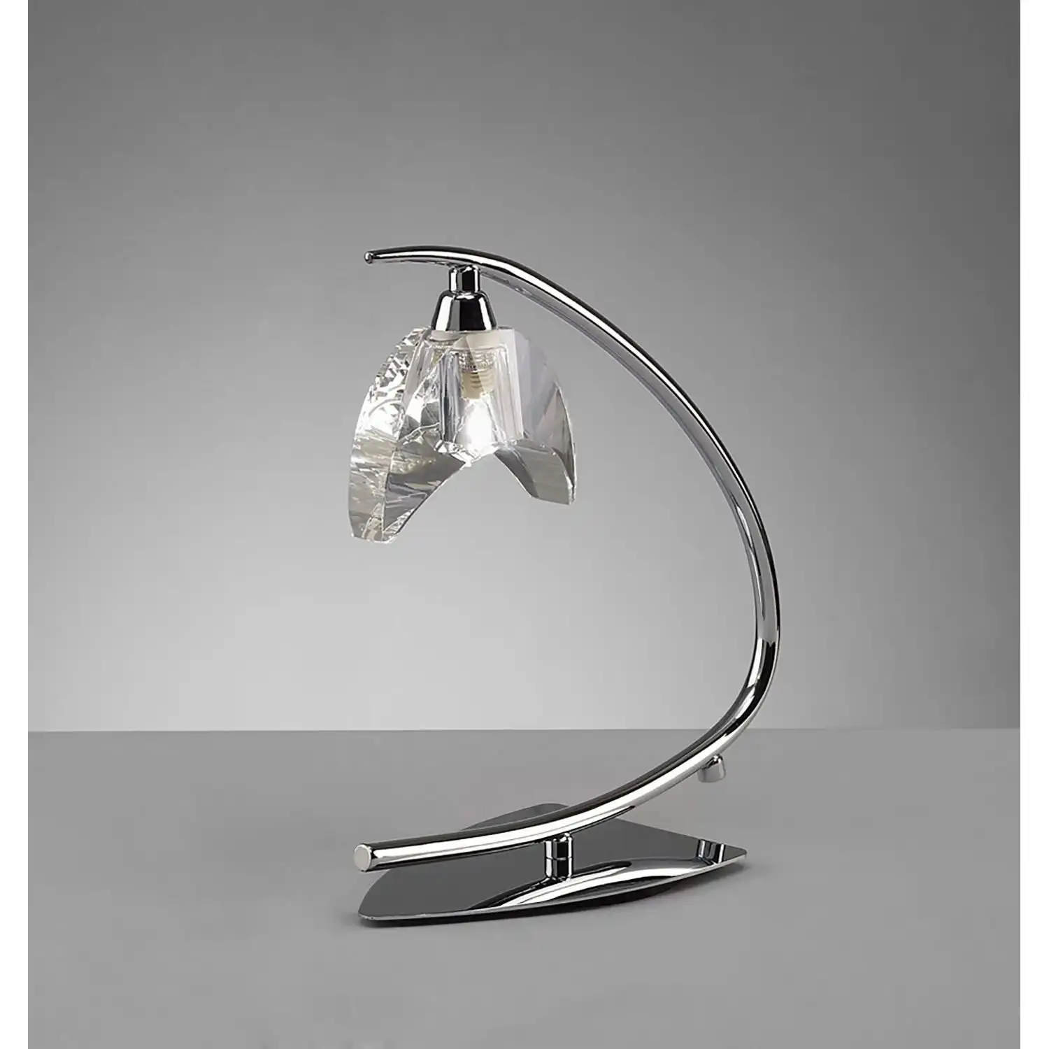 Eclipse Table Lamp 1 Light G9 Small, Polished Chrome